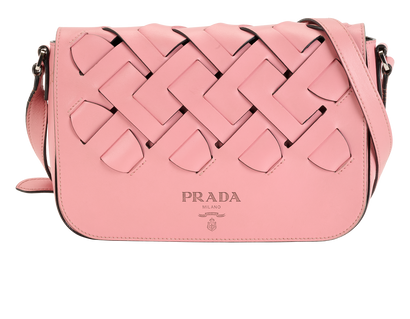 Tress Crossbody, &pound;550, Handbags, Pink, Leather, Front view